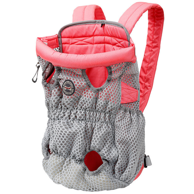 Hands-Free Pet Travel – Mesh Carrier Backpack for Pets