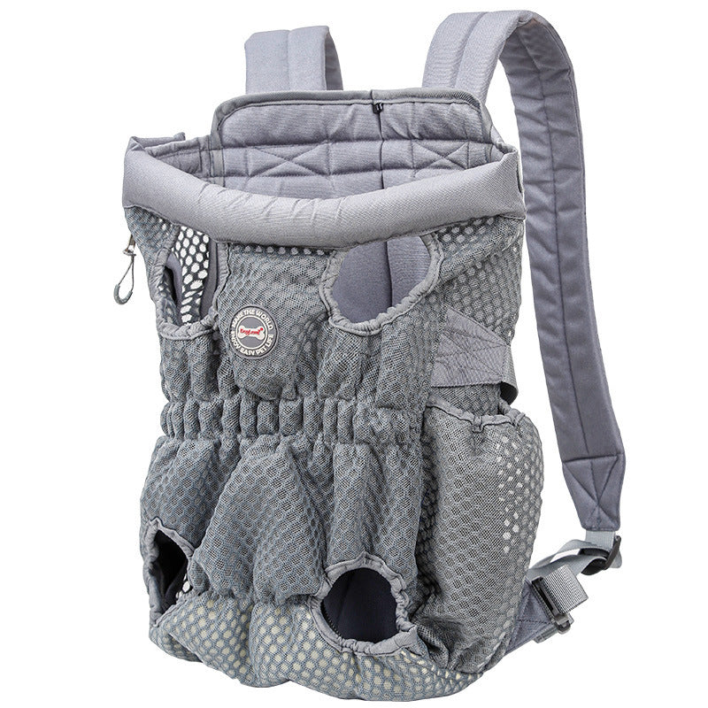 Hands-Free Pet Travel – Mesh Carrier Backpack for Pets