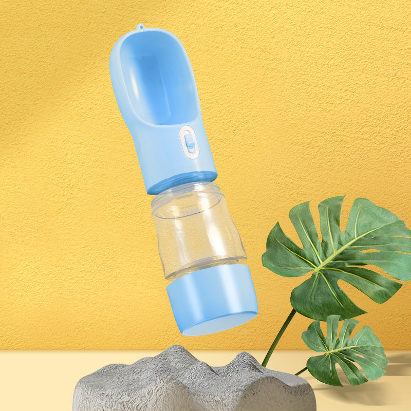 Travel-Friendly Dog Water Bottle & Bowl Combo