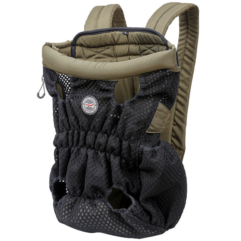 Hands-Free Pet Travel – Mesh Carrier Backpack for Pets