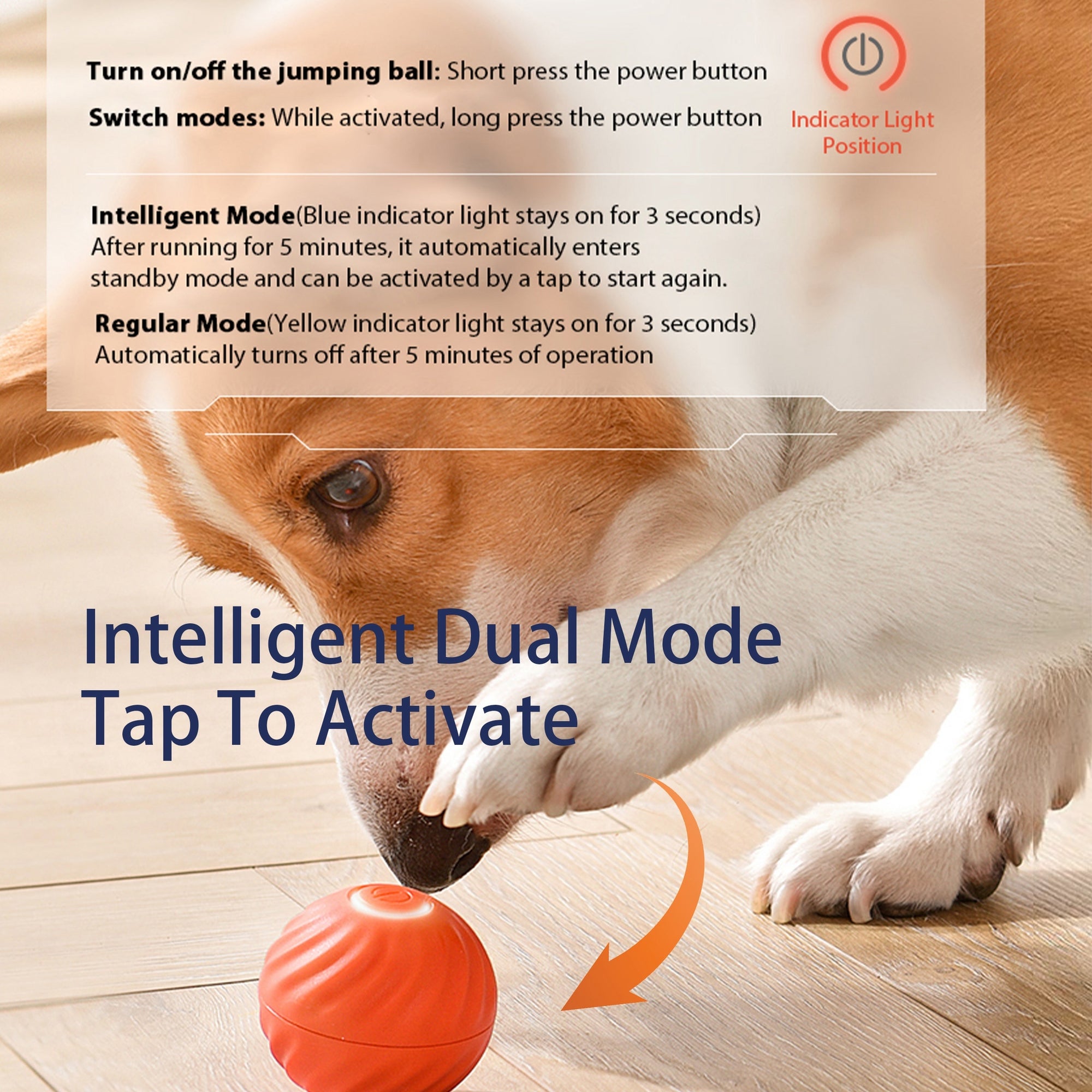 Self-Moving Dog Toy – Interactive Fun on the Go