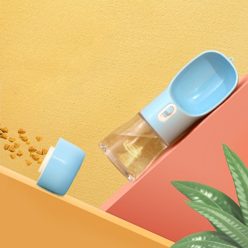 Travel-Friendly Dog Water Bottle & Bowl Combo