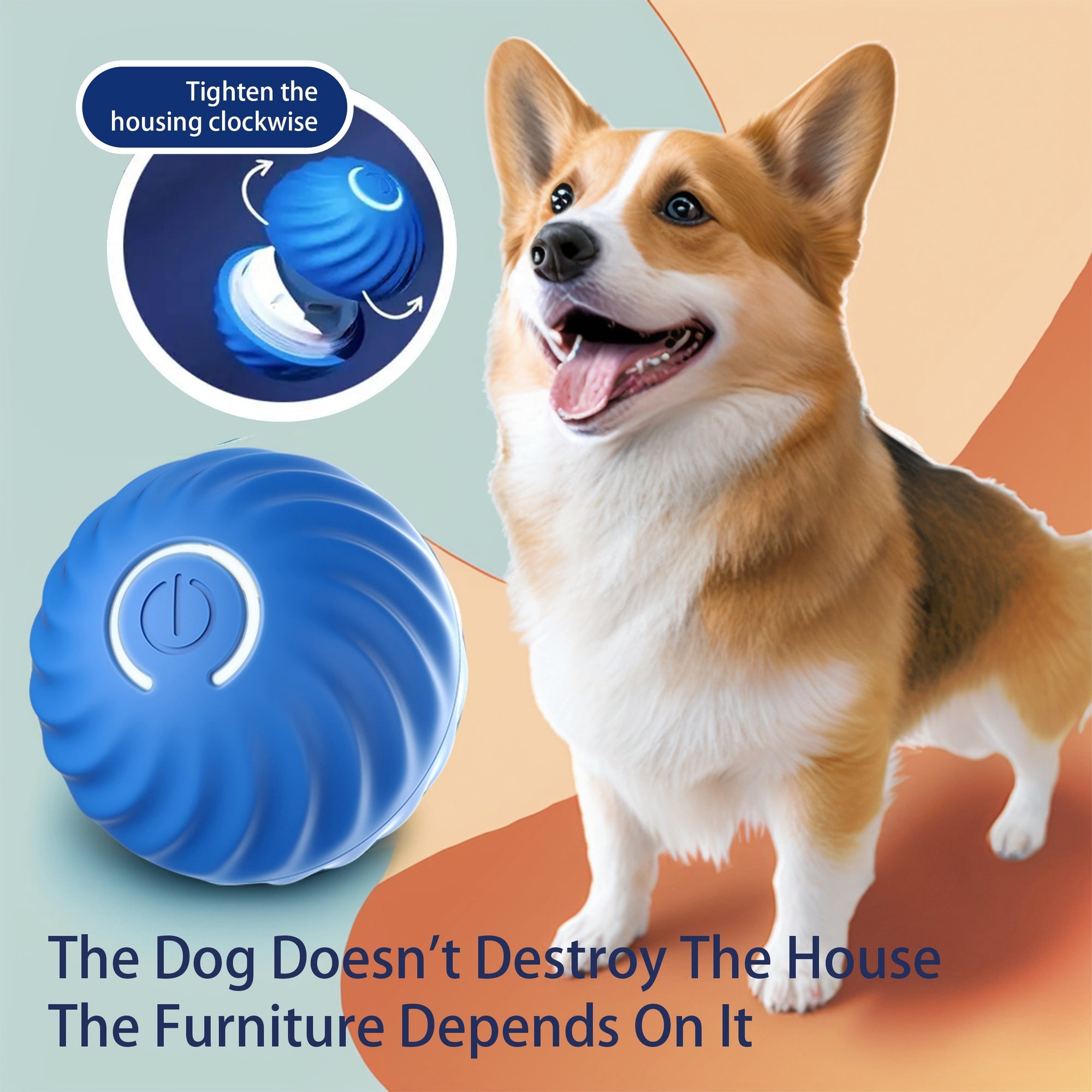 Self-Moving Dog Toy – Interactive Fun on the Go